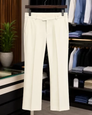 Men's Sophisticated Dress Trousers | Contemporary Tapered Fit Professional Pants | Versatile Business & Smart Casual